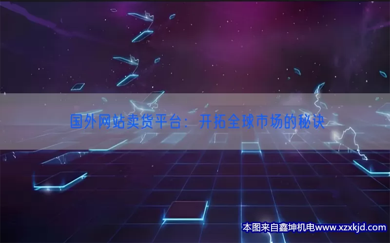 国外网站卖货平台：开拓全球市场的秘诀(pic1)