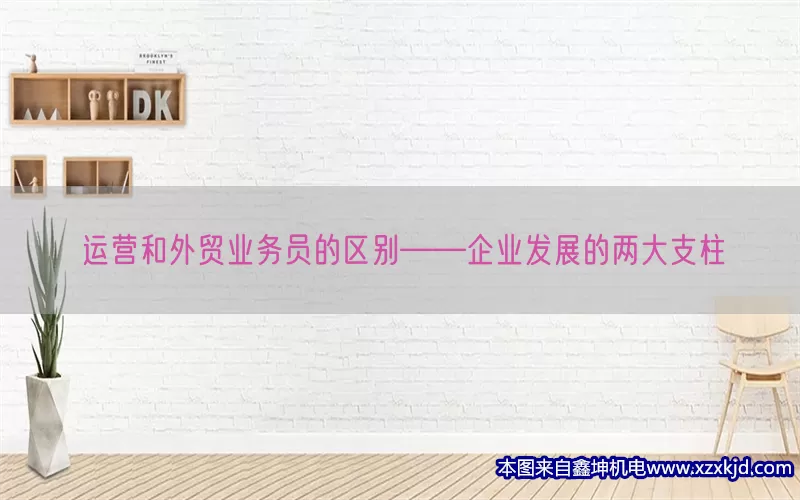 运营和外贸业务员的区别——企业发展的两大支柱(pic1)