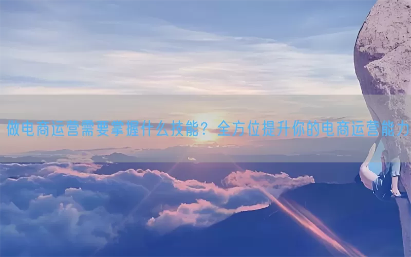 做电商运营需要掌握什么技能？全方位提升你的电商运营能力