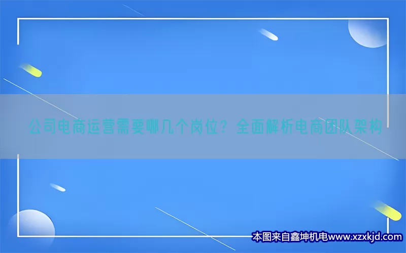 公司电商运营需要哪几个岗位？全面解析电商团队架构(pic1)