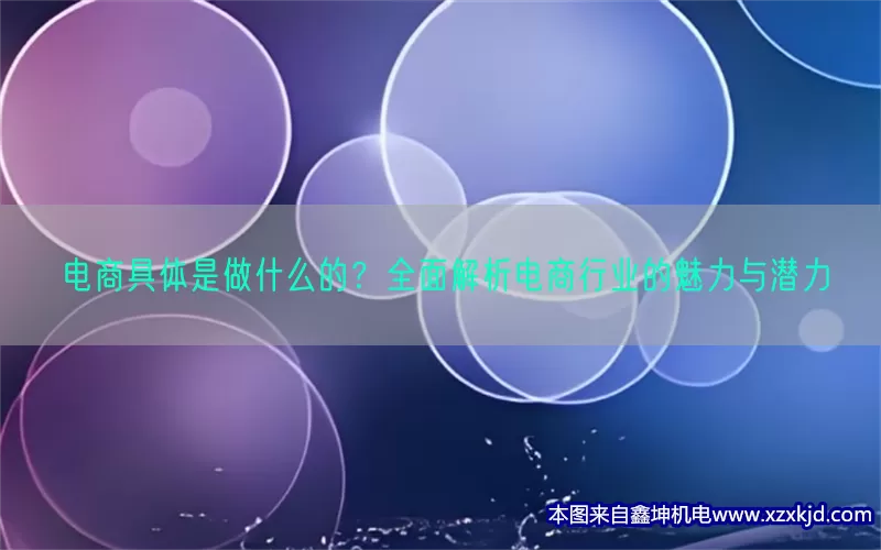 电商具体是做什么的？全面解析电商行业的魅力与潜力(pic1)