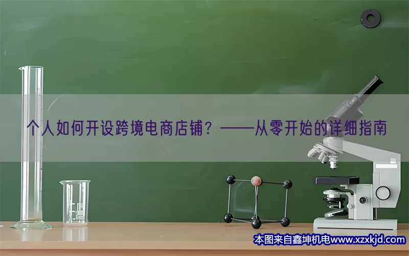 个人如何开设跨境电商店铺？——从零开始的详细指南(pic1)