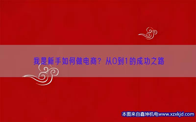我是新手如何做电商？从0到1的成功之路(pic1)