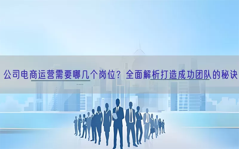 公司电商运营需要哪几个岗位?全面解析打造成功团队的秘诀
