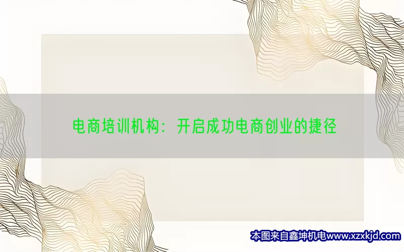 电商培训机构：开启成功电商创业的捷径(pic1)