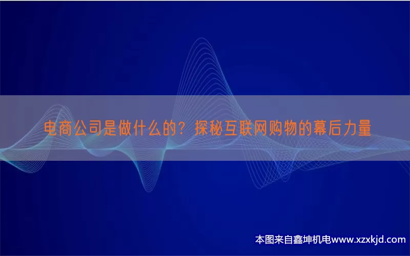电商公司是做什么的？探秘互联网购物的幕后力量(pic1)