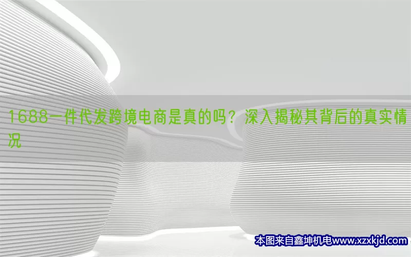 1688一件代发跨境电商是真的吗？深入揭秘其背后的真实情况(pic1)