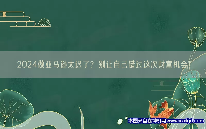 2024做亚马逊太迟了？别让自己错过这次财富机会！(pic1)
