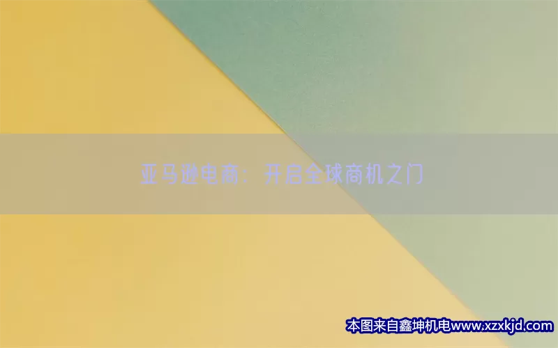 亚马逊电商：开启全球商机之门(pic1)