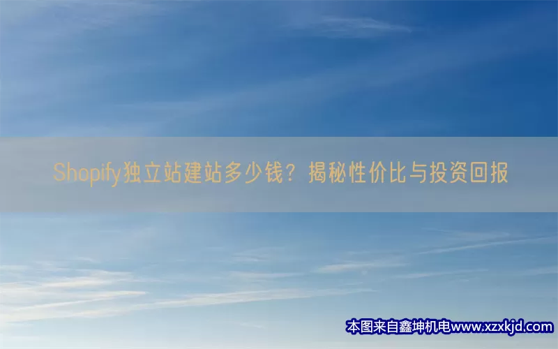 Shopify独立站建站多少钱？揭秘性价比与投资回报(pic1)
