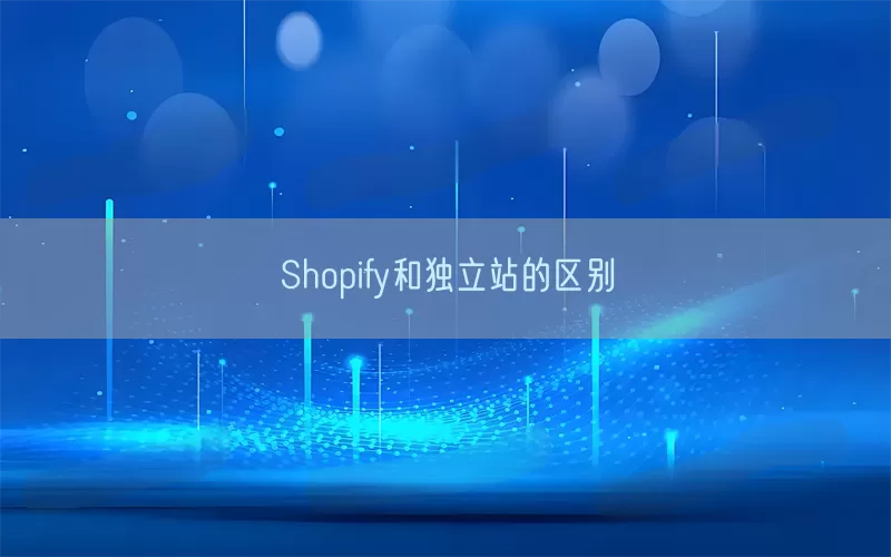 Shopify和独立站的区别
