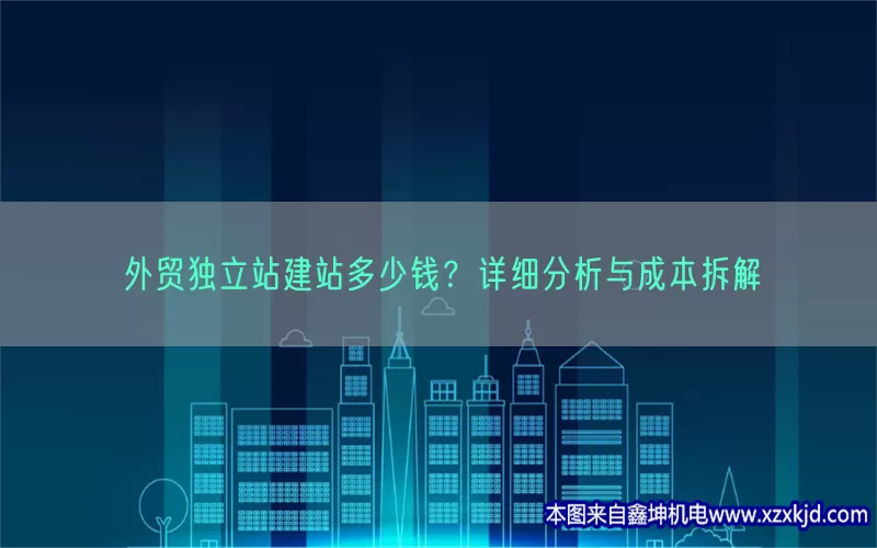 外贸独立站建站多少钱？详细分析与成本拆解(pic1)