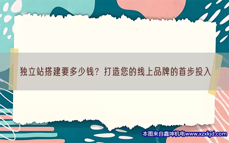 独立站搭建要多少钱？打造您的线上品牌的首步投入(pic1)
