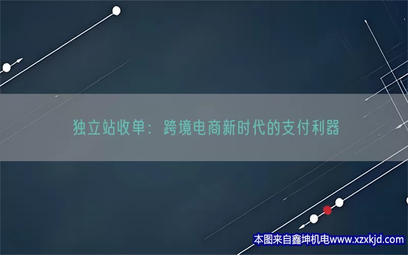 独立站收单：跨境电商新时代的支付利器(pic1)