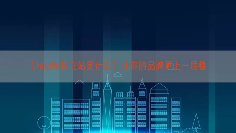 Shopify独立站是什么？让你的品牌更上一层楼