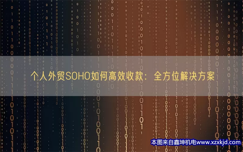 个人外贸SOHO如何高效收款：全方位解决方案(pic1)