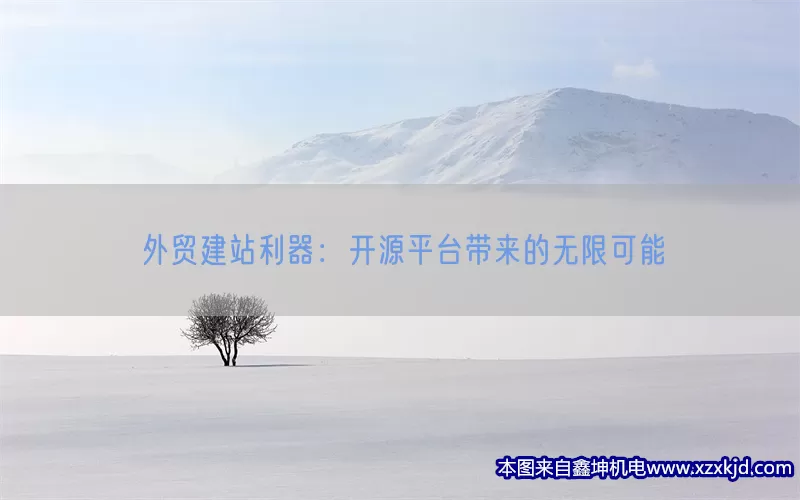 外贸建站利器：开源平台带来的无限可能(pic1)