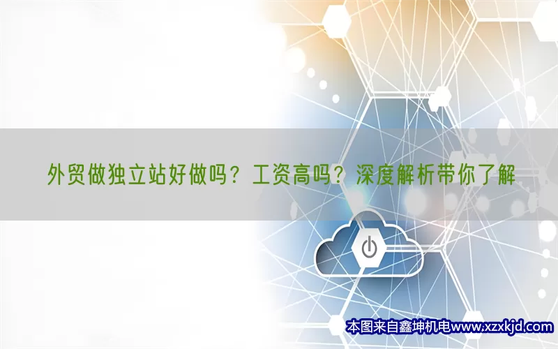 外贸做独立站好做吗？工资高吗？深度解析带你了解(pic1)