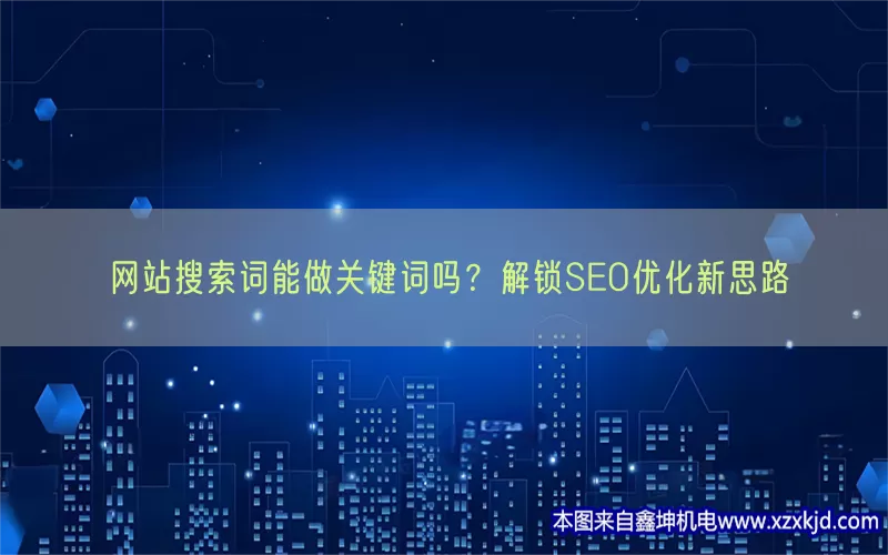 网站搜索词能做关键词吗？解锁SEO优化新思路(pic1)