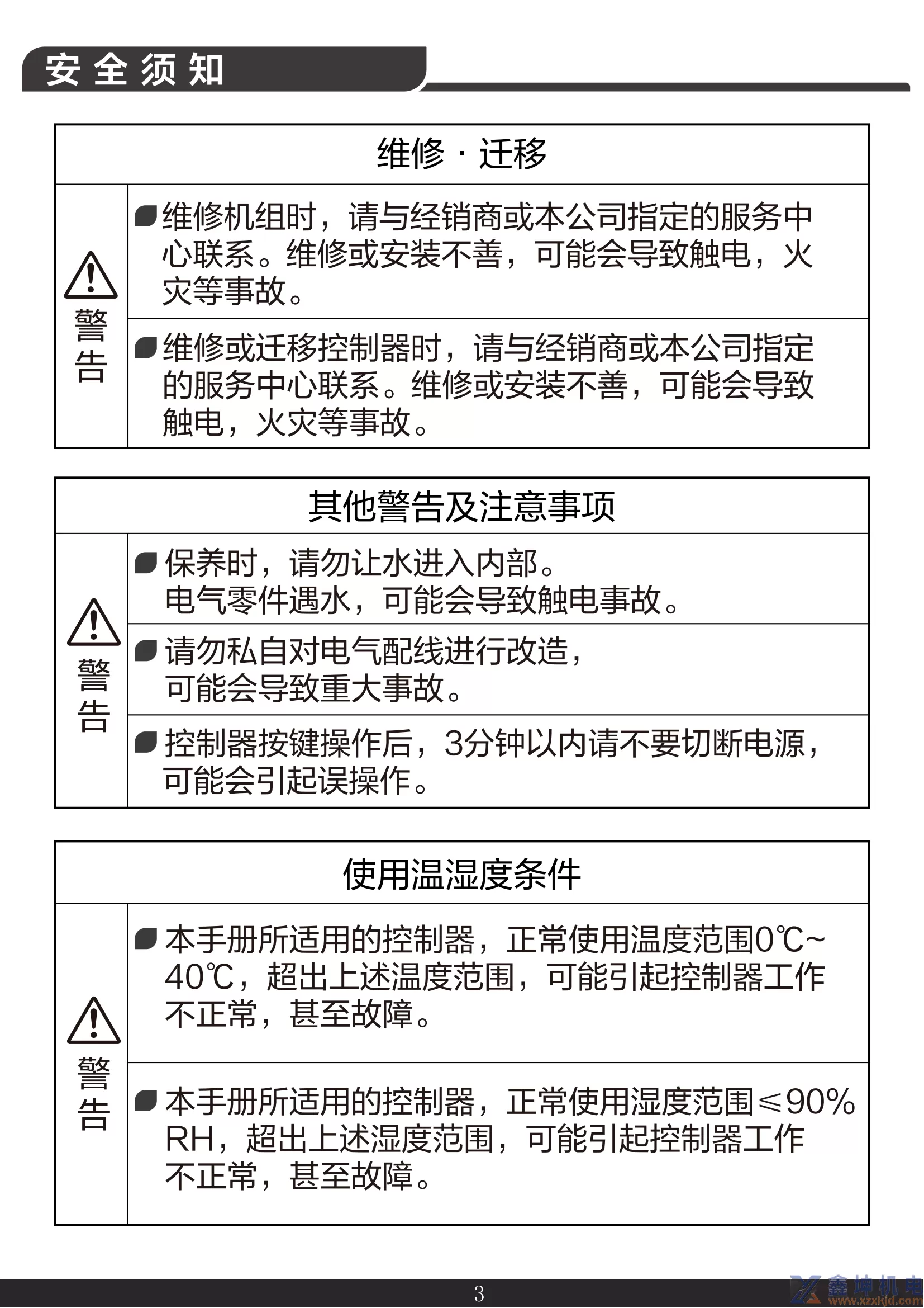 约克线控器说明书YCWA16NCWQ(pic5)