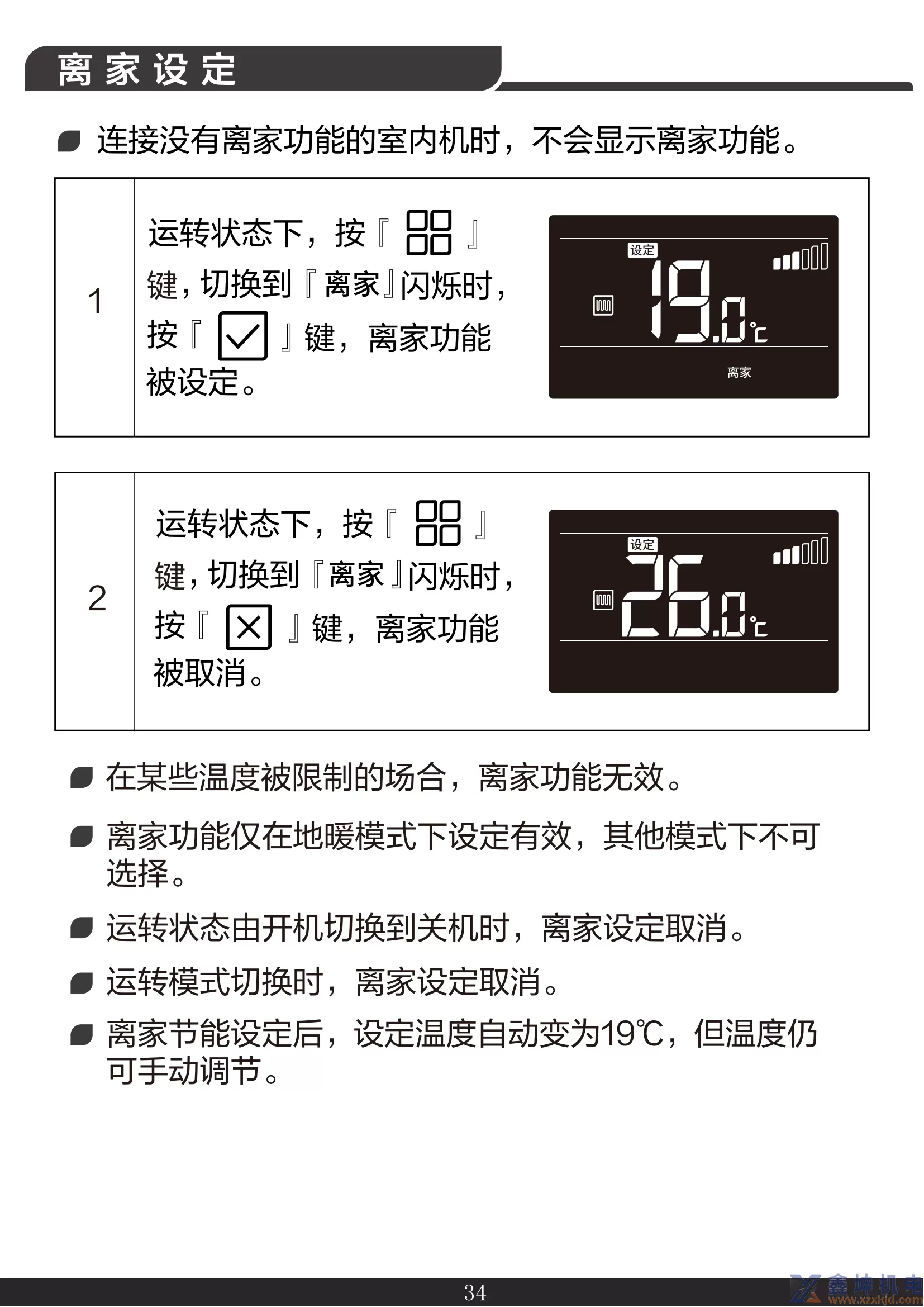约克线控器说明书YCWA16NCWQ(pic36)