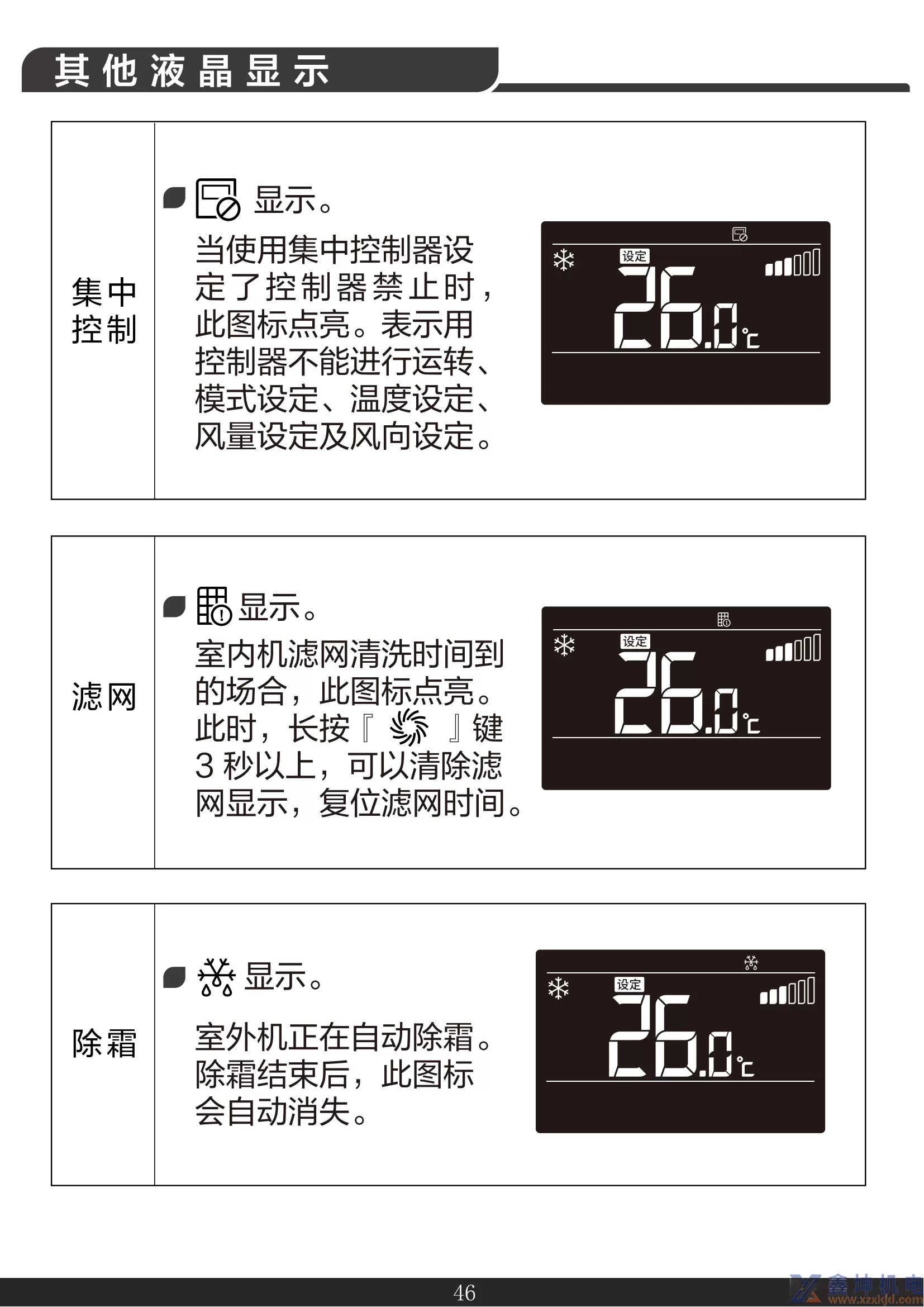 约克线控器说明书YCWA16NCWQ(pic48)