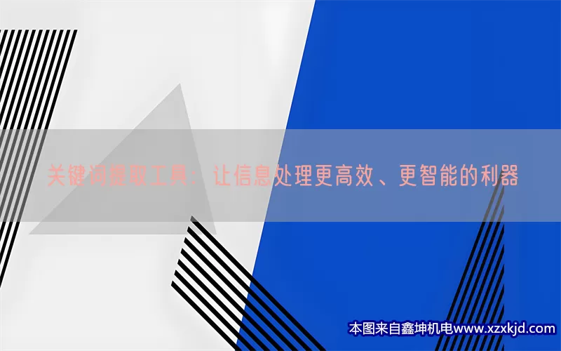 关键词提取工具：让信息处理更高效、更智能的利器(pic1)
