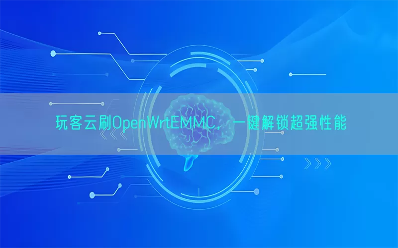 玩客云刷OpenWrtEMMC，一键解锁超强性能