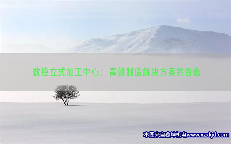 数控立式加工中心：高效制造解决方案的首选(pic1)