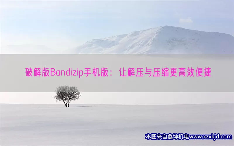 破解版Bandizip手机版：让解压与压缩更高效便捷(pic1)