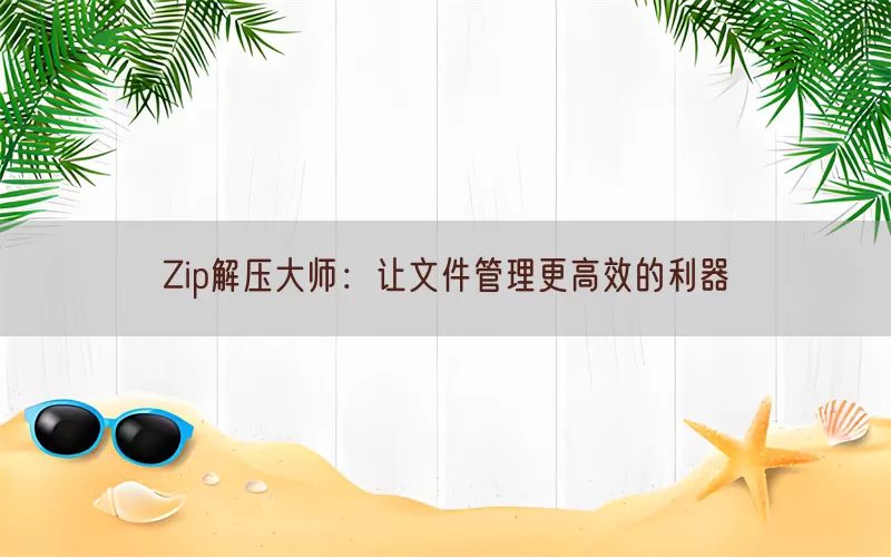 Zip解压大师：让文件管理更高效的利器
