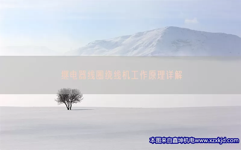 继电器线圈绕线机工作原理详解(pic1)