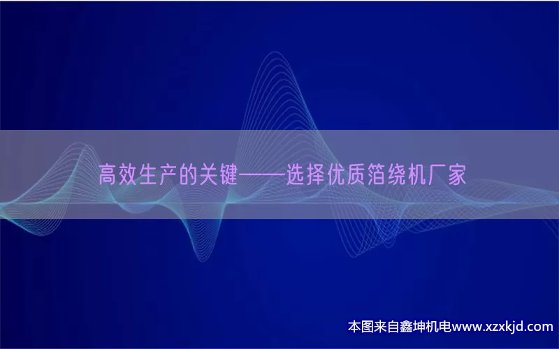 高效生产的关键——选择优质箔绕机厂家(pic1)