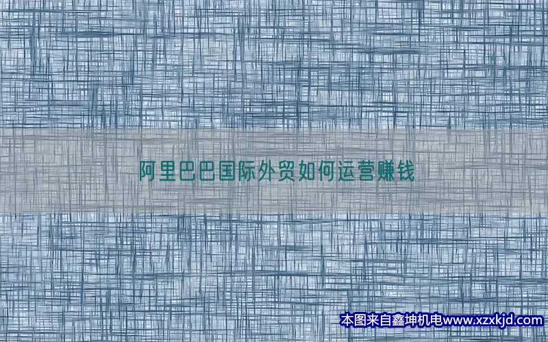 阿里巴巴国际外贸如何运营赚钱(pic1)