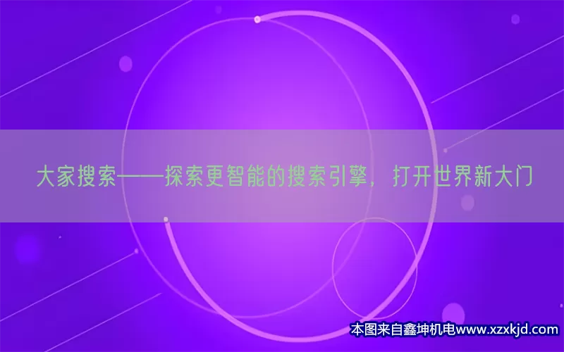 大家搜索——探索更智能的搜索引擎，打开世界新大门(pic1)