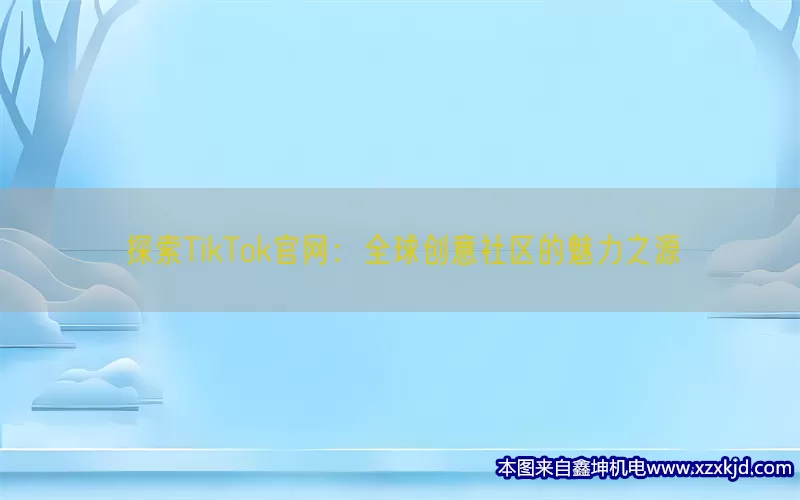 探索TikTok官网：全球创意社区的魅力之源(pic1)