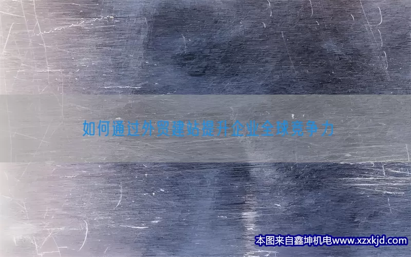 如何通过外贸建站提升企业全球竞争力(pic1)