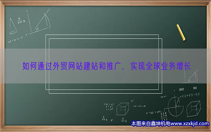 如何通过外贸网站建站和推广，实现全球业务增长(pic1)
