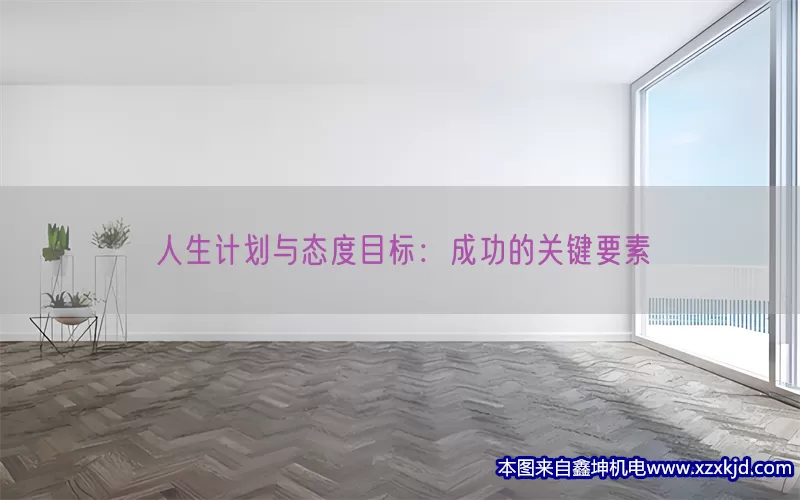 人生计划与态度目标：成功的关键要素(pic1)