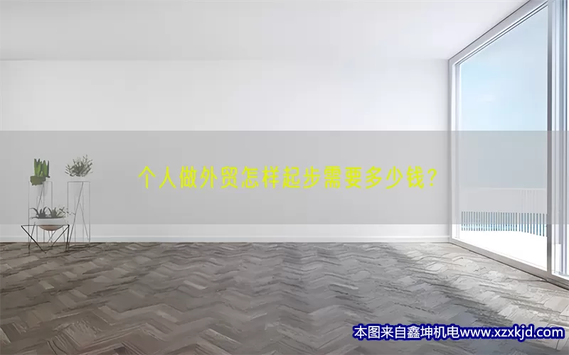 个人做外贸怎样起步需要多少钱？(pic1)