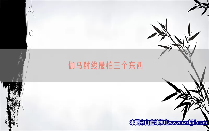 伽马射线最怕三个东西(pic1)
