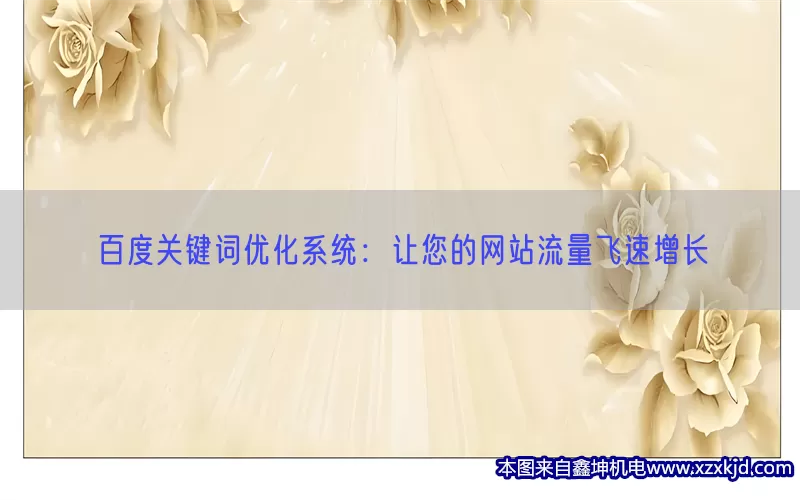百度关键词优化系统：让您的网站流量飞速增长(pic1)