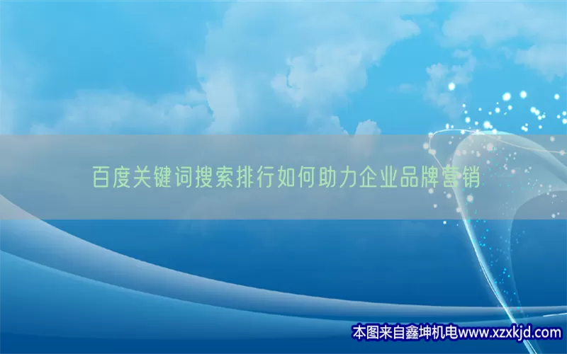百度关键词搜索排行如何助力企业品牌营销(pic1)