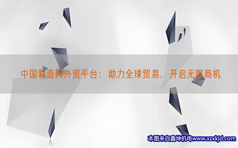中国制造网外贸平台：助力全球贸易，开启无限商机(pic1)