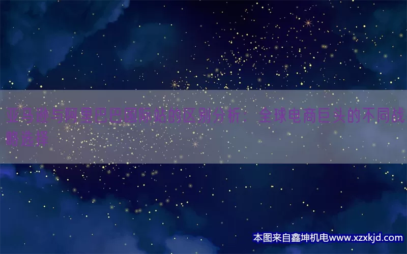 亚马逊与阿里巴巴国际站的区别分析：全球电商巨头的不同战略选择(pic1)