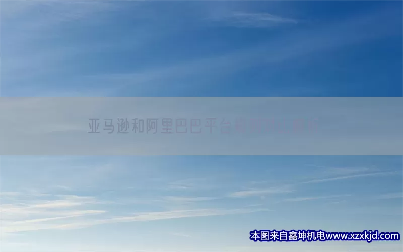 亚马逊和阿里巴巴平台规则对比解析(pic1)