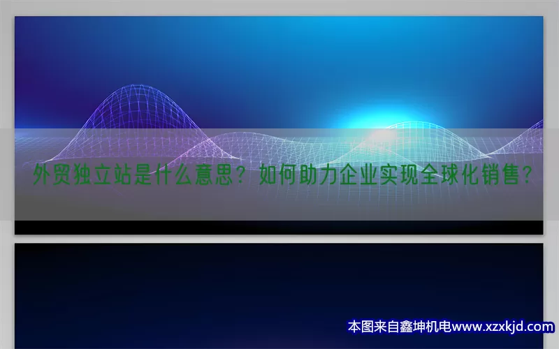 外贸独立站是什么意思？如何助力企业实现全球化销售？(pic1)