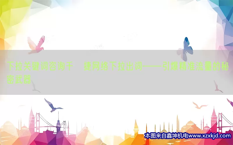 下拉关键词咨询千⊙捷网络下拉出词——引爆精准流量的秘密武器(pic1)
