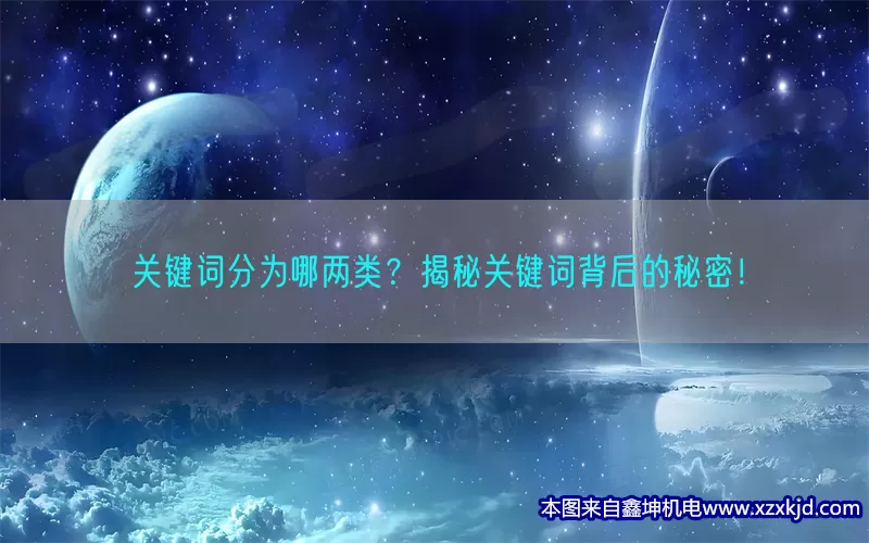关键词分为哪两类？揭秘关键词背后的秘密！(pic1)