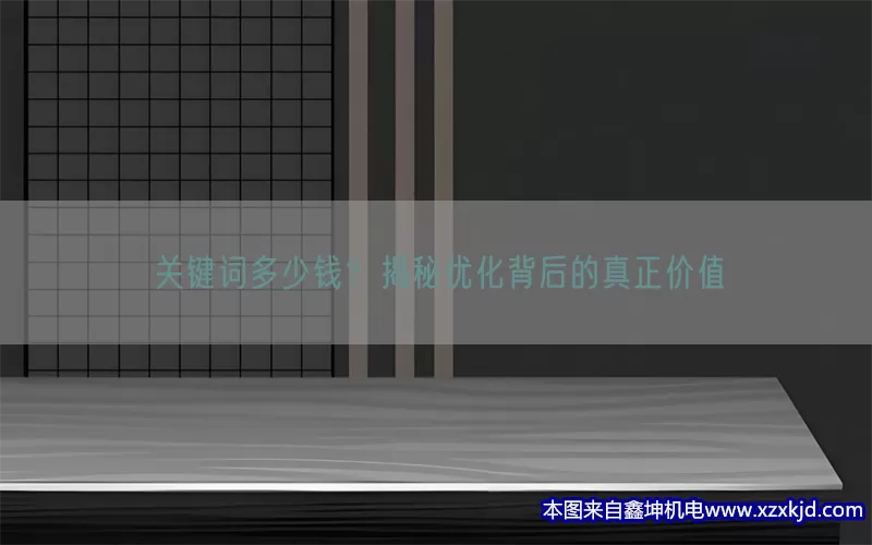 关键词多少钱？揭秘优化背后的真正价值(pic1)